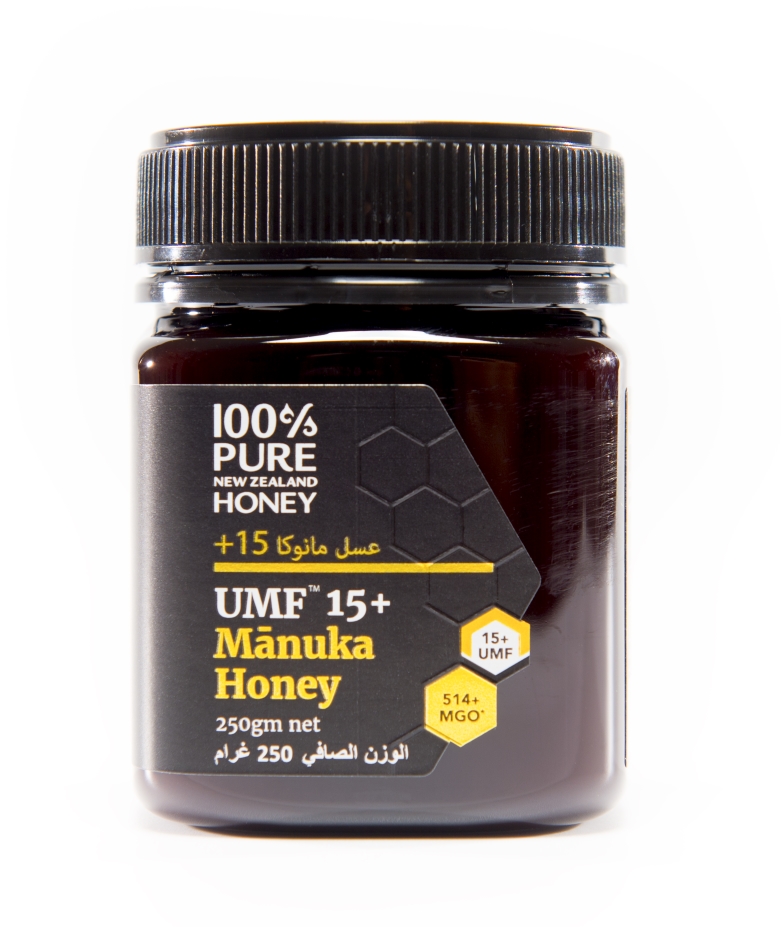 100% Pure New Zealand Manuka Honey UMF 15+ 250g