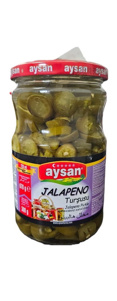 Aysan Jalapeno Pickle 670 Gm