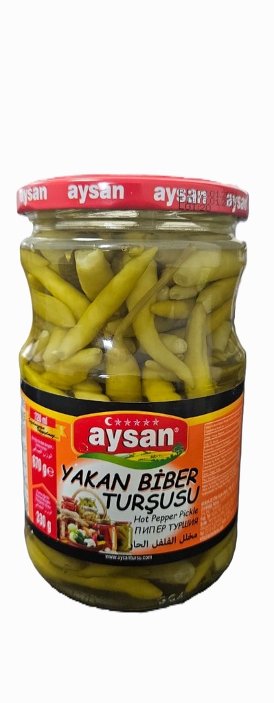 Aysan Hot Pepper Pickle 670 Gm