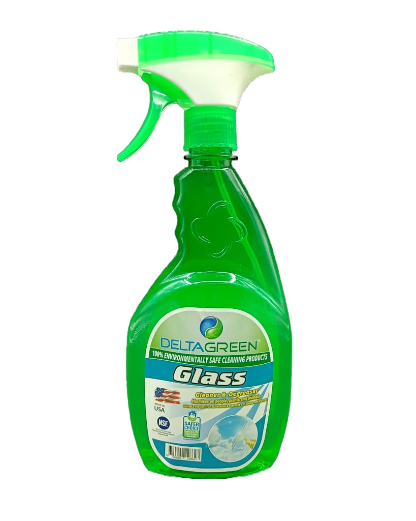 Delta Green Glass Cleaner &amp; Degreaser 650ml