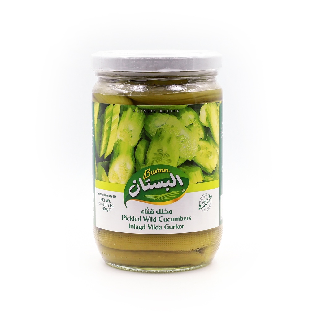 Zahr Albustan Pickled Wild Cucumbers 600g