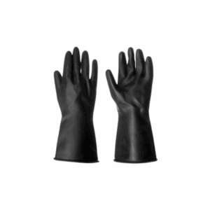 Dishwashing Rubber Gloves Black Large