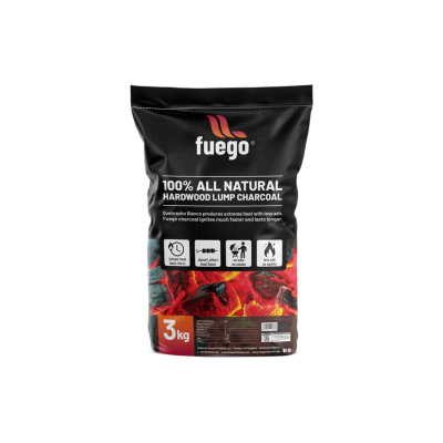 Fuego BBQ Natural Charcoal (3KG)