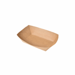 Kraft Boat tray no 3 140x85x55 - 500pcs