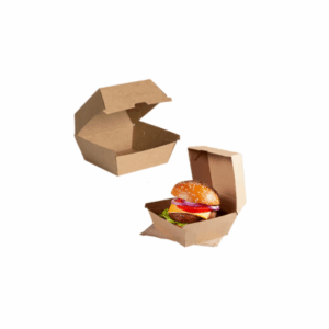Kraft Burger Box Small 250 Pcs