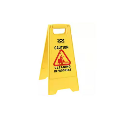 Sign Caution / wet floor 2 sides classic