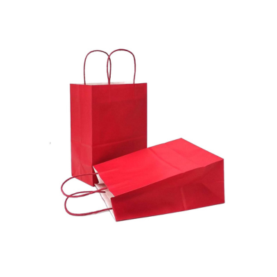 Colored Carry Bag Small Red 5kgX4pkt