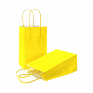 Colored Carry Bag Small Yellow 5 Kgx4Pkt