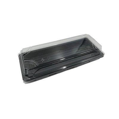 Sushi Box Plain Black 500 Pcs