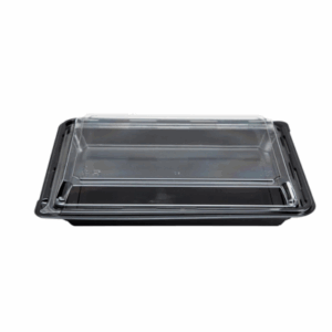 sushi-container-black-base-26-8x19-8x4-5cm-200-pcs-with-lids