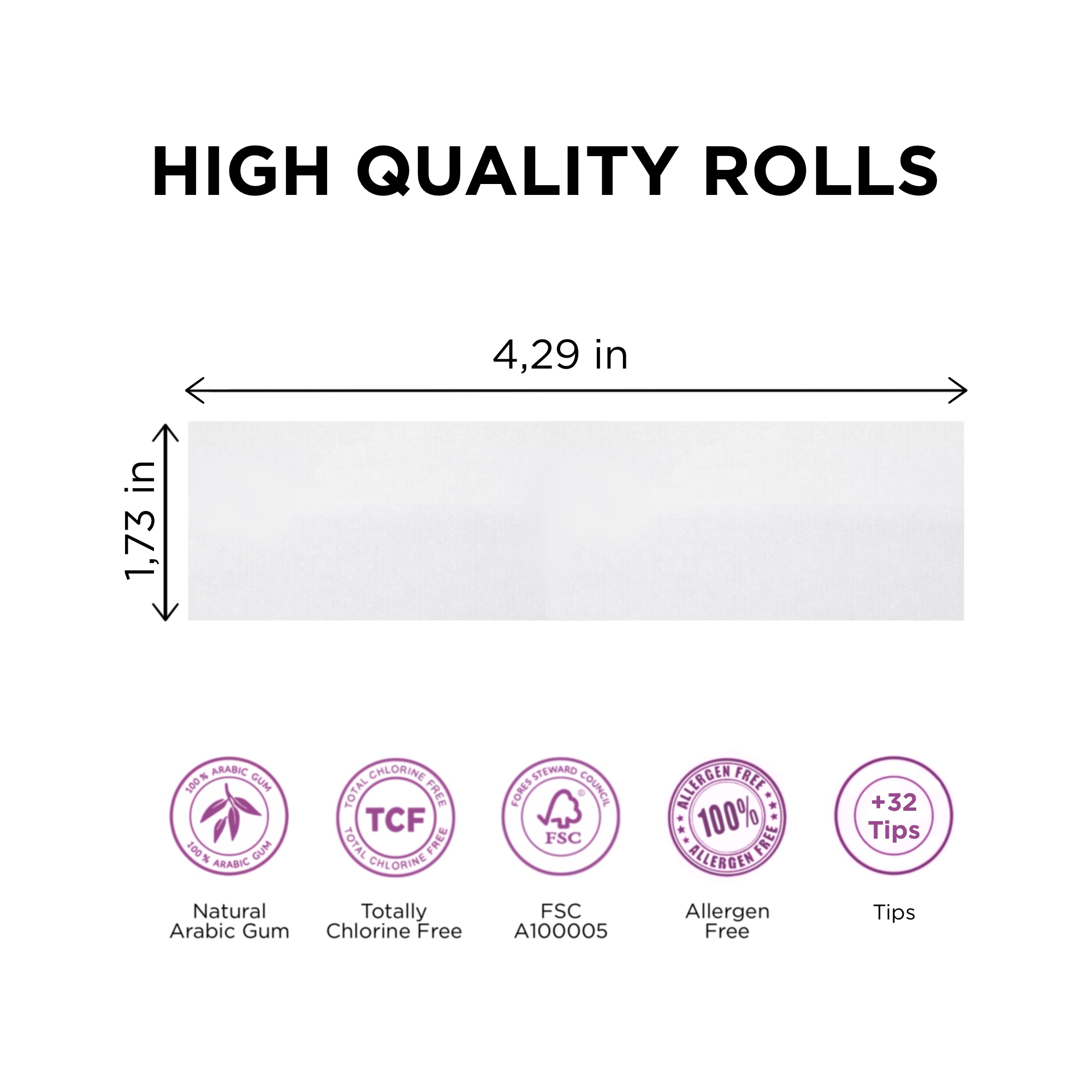 Alph King Size White Cold Foil Papers + Tips - 24 Booklets (White Edition) - Image 8