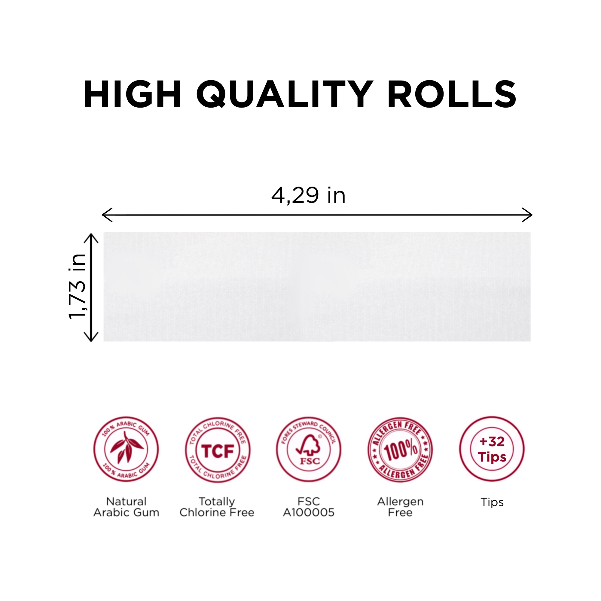 Alph King Size White Papers + Tips - Box of 24 Booklets (White Edition) - Image 10
