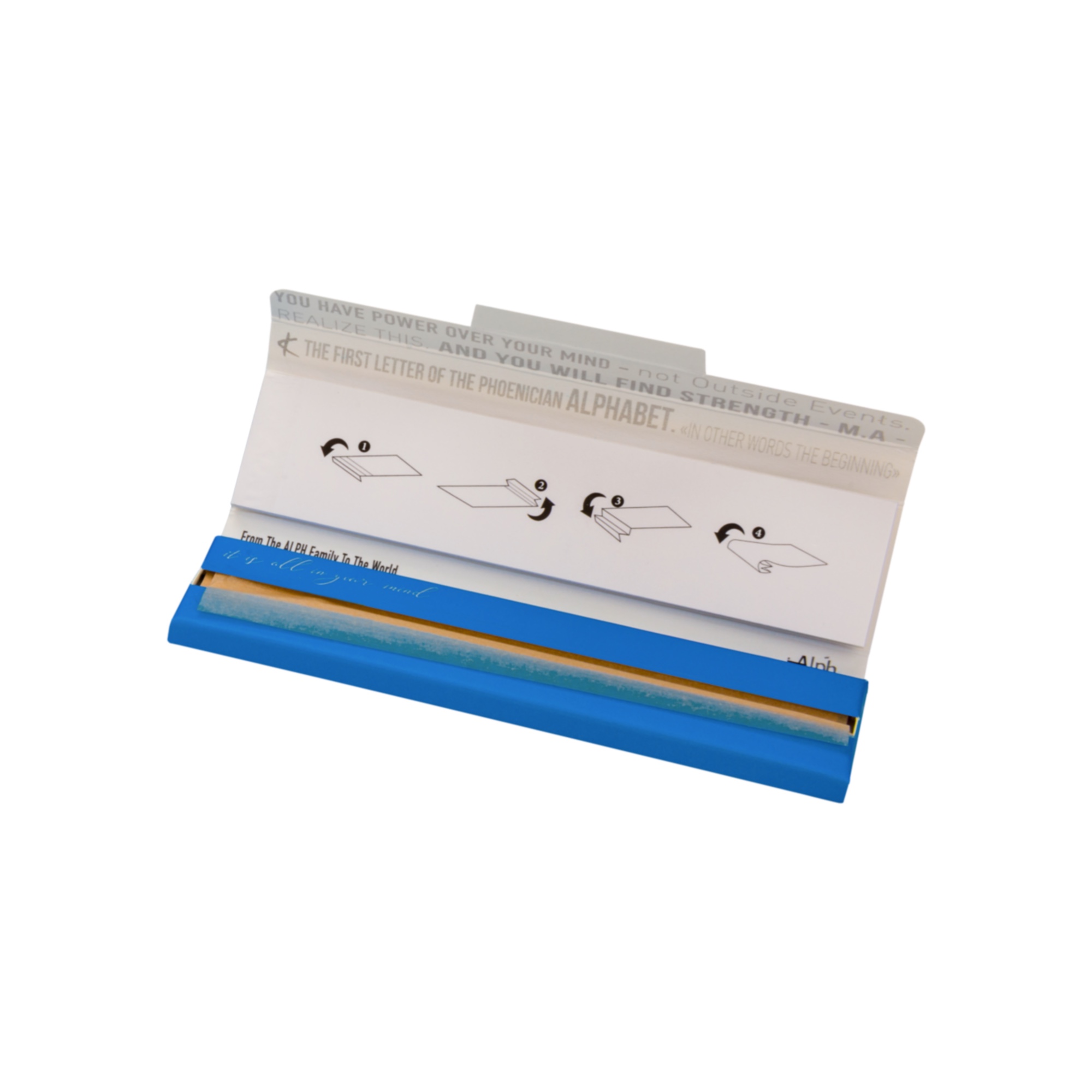 Alph King Size Brown Rolling Papers + Tips - Box of 24 Booklets (Brown Edition) - Image 4