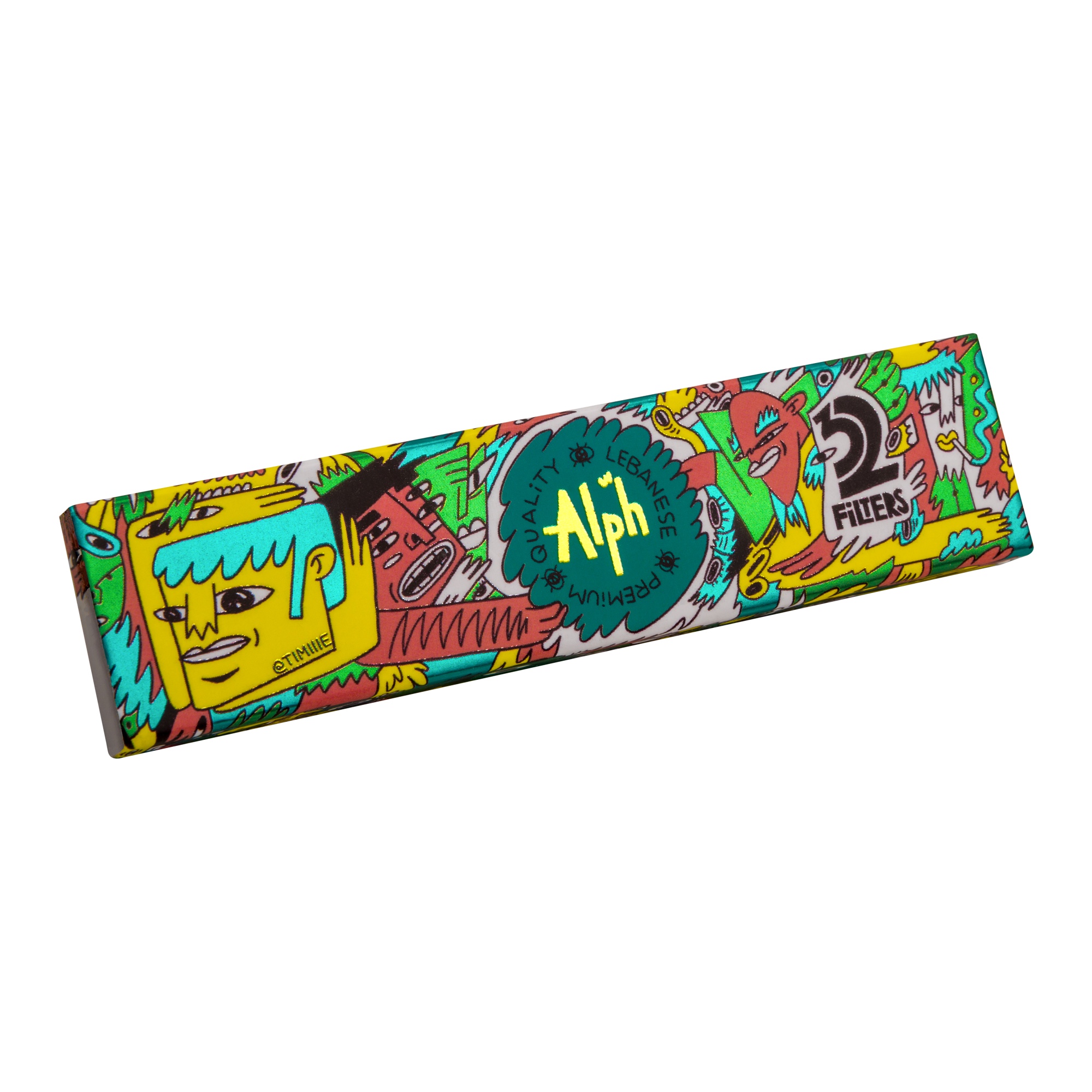 Alph King Size White Cold Foil Papers + Tips - 24 Booklets (White Edition) - Image 5