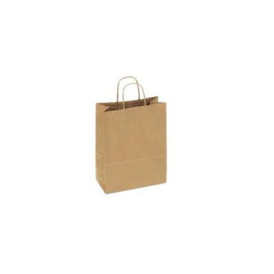 paper bag brown twisted handle 34x18x33.5cm 250 pcs