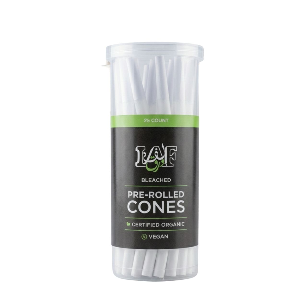 Prerolled rolling paper 109/20mm organic white