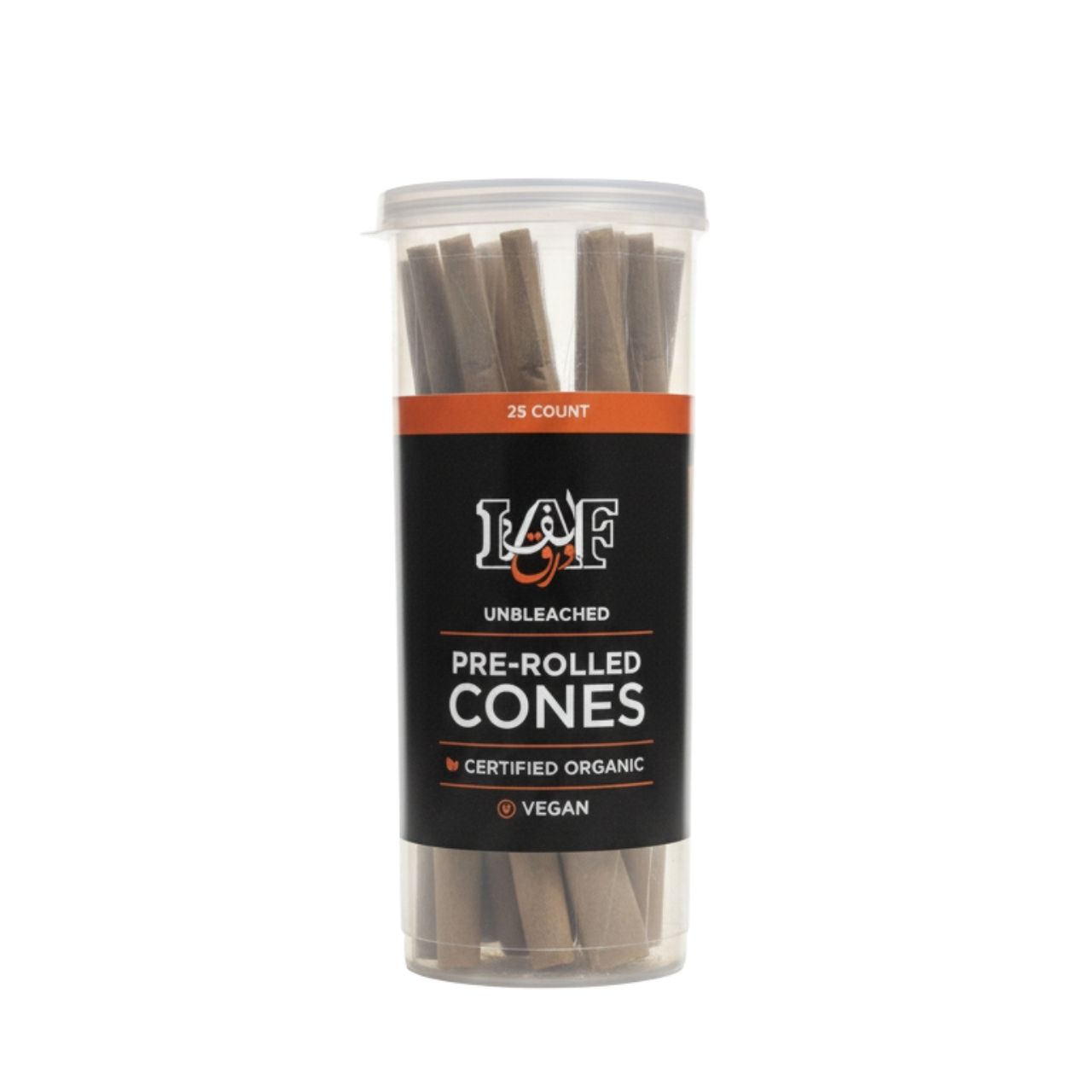 Prerolled rolling paper 109/20mm organic brown